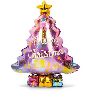 Afbeelding van Kerstballonnen - aluminiumfolie - kerstboom - 58 x 83 cm 1 Stuks [58241H] - 01 58241H web