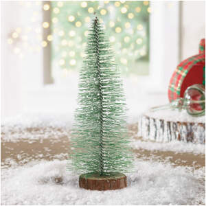 Afbeelding van Mini decoratieve kunstkerstboom - 30 cm - sneeuwgroen 1 Stuks [58269C] - 01 58269C web