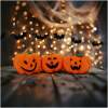 Afbeelding van Halloween pompoendecoratie - 10 x 10 x 11 cm - 3 soorten 1 Stuks [58338] - 01 58338 web 1