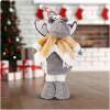 Afbeelding van Kerst rendier decoratie - 20 x 15 x 43 cm 1 Stuks [58346] - 01 58346 web
