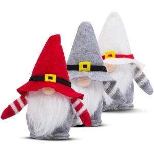 Afbeelding van Kerst Scandinavische elf - 10 x 9 x 15 cm - 3 soorten 1 Stuks [58351] - 01 58351 web