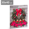 Afbeelding van Kerst LED-afbeelding - met ophanging, 2 x AA, 30 x 40 cm 1 Stuks [58468] - 01 58468 web