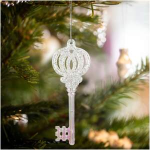 Afbeelding van Kerstversiering - iriserend, acryl sleutel - 165 x 60 x 10 mm 1 Stuks [58518] - 01 58518 web