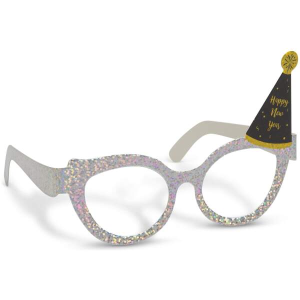Afbeelding van Feestglaasjes - glitter, papier - 15 x 10 x 13 cm - 4 stuks / verpakking 1 Stuks [58524] - 01 58524 web