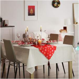 Afbeelding van Kersttafelkleedloper - 180 x 35 cm 1 Stuks [58535E] - 01 58535E web