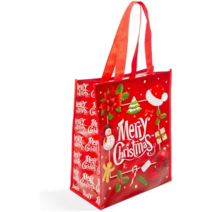 Afbeelding van Kerstcadeautas - "Vrolijk Kerstfeest" - 27 x 33 x 12 cm 1 Stuks [58540] - 01 58540 web