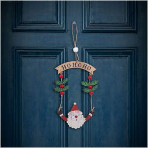 Afbeelding van Kerstdecoratie - Houten, Kerstman - 13 x 17 cm 1 Stuks [58545A] - 01 58545A web
