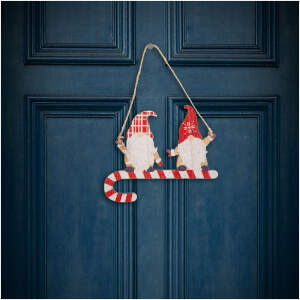 Afbeelding van Kerstdecoratie - Houten, rode elf - 15 cm 1 Stuks [58546A] - 01 58546A web