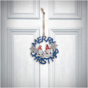 Afbeelding van Kerstdecoratie - Houten, blauwe elf - 10 cm 1 Stuks [58547B] - 01 58547B web