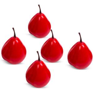 Afbeelding van Kerstdecoratie - rood fruit - 6 cm - 5 stuks / verpakking 1 Stuks [58550] - 01 58550 web