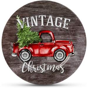 Afbeelding van Kerstschaal - metaal - "Vintage" - 33 cm 1 Stuks [58555D] - 01 58555D web