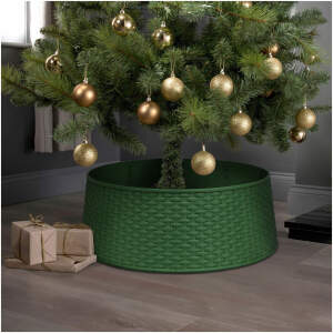 Afbeelding van Kerstboom voetstuk - groen, kunststof - 65 x 23 cm 1 Stuks [58556B] - 01 58556B web