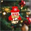 Afbeelding van Kerstboomversiering - Sneeuwpop met bel - 11 x 10 cm 1 Stuks [58589C] - 01 58589C web