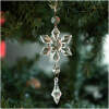 Afbeelding van Kerstboomversiering - sneeuwvlok - 2 vormen 1 Stuks [58612] - 01 58612 web