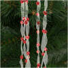 Afbeelding van Kerst organza slinger - 2,7 m - 10 mm - rood 1 Stuks [58615A] - 01 58615 web