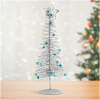 Afbeelding van Kerst, glitter, metalen kerstboom - 28 cm - zilver 1 Stuks [58622C] - 01 58622C web