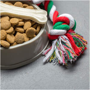 Afbeelding van Kerst hondenspeelgoed - touw - 2 soorten 1 Stuks [58646] - 01 58646 web