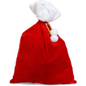Afbeelding van Tas van de Kerstman - 72,3 x 51,4 cm - rood / wit 1 Stuks [58715] - 01 58715 web