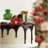 Afbeelding van Kerst 3D taartdecoratie - 10 cm - 2 soorten - 3 stuks / verpakking 1 Stuks [58718] - 01 58718 web