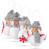 Afbeelding van Kerstboomversiering - polyester sneeuwpop - 10 cm - 4 stuks / verpakking 1 Stuks [58725] - 01 58725 web 1