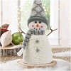 Afbeelding van Kerst sneeuwpop decoratie - met stokhanden, met hoed - 35 x 22 cm 1 Stuks [58730A] - 01 58730A web