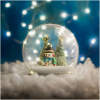 Afbeelding van Kerst LED sneeuwbal - sneeuwpop en dennenboom 1 Stuks [58749] - 01 58749 web