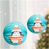Afbeelding van Kerstlantaarn - met pinguïnpatroon - 25 cm 1 Stuks [58765C] - 01 58765C web