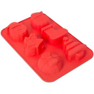 Afbeelding van Siliconen bakvorm - Kerstmis - 25,5 x 16,5 x 3 cm 1 Stuks [58768] - 01 58768 web 1