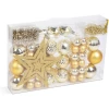 Afbeelding van Kerstboomdecoratieset - goud - 66 stuks / set 1 Stuks [58774A] - 01 58774A web