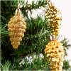 Afbeelding van Kerstboomdecoratieset - rode kegel - 6 cm - 6 stuks / set 1 Stuks [58784A] - 01 58784A web