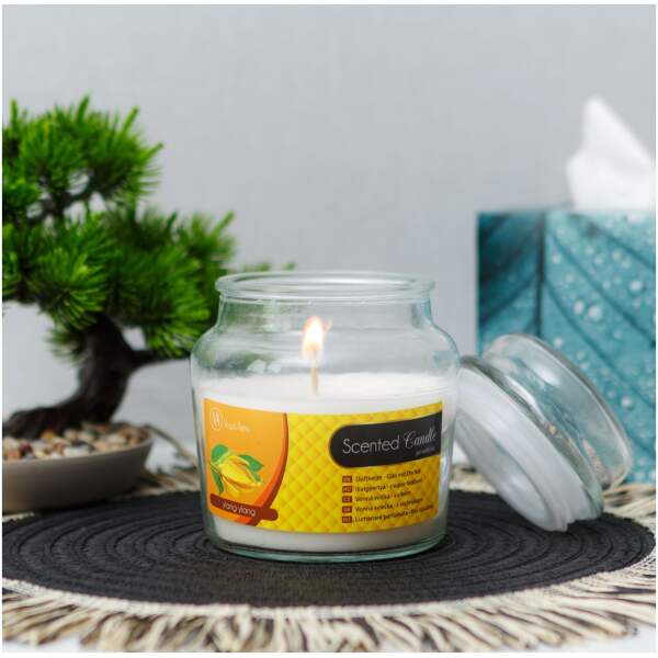 Afbeelding van Geurkaars - pot met deksel - Ylang Ylang - 310 g 1 Stuks [58805A] - 01 58805A web