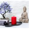 Afbeelding van Kaars - rood, ongeparfumeerd - 130 g 1 Stuks [58807A] - 01 58807A web