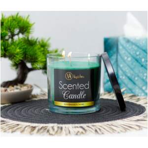 Afbeelding van Geurkaars - sandelhout & honing - 350 g 1 Stuks [58812B] - 01 58812B web