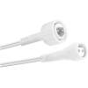 Afbeelding van Verlengkabel - voor LED-lichtsnoeren - IP44 - 5 m - wit 1 Stuks [58903] - 01 58903 web