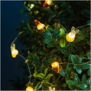 Afbeelding van LED lichtsnoer - konijn en wortel - 2 m - 20 LED - 2 x AA 1 Stuks [58923B] - 01 58923B web
