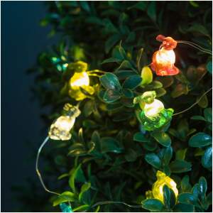 Afbeelding van LED lichtsnoer - konijn - 2 m - 20 LED - 2 x AA 1 Stuks [58923C] - 01 58923C web