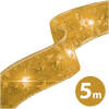 Afbeelding van Kerst LED lint - goud - 5 mx 5 cm - 50 LED - USB 1 Stuks [58933K] - 01 58933K web