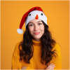 Afbeelding van Kerstmuts - Sneeuwpoppatroon - 30 x 45 cm 1 Stuks [58962] - 01 58962 web