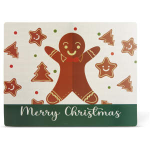 Afbeelding van Kerst placemat - 40,5 x 30,5 cm - peperkoek 1 Stuks [58966B] - 01 58966B web