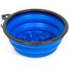 Afbeelding van Opvouwbare voerbak - slowfeeder - blauw - 1000 ml 1 Stuks [60008BL] - 01 60008BL web