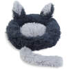 Afbeelding van Kattenbed - rond - 40 cm - zwart 1 Stuks [60044A] - 01 60044A web