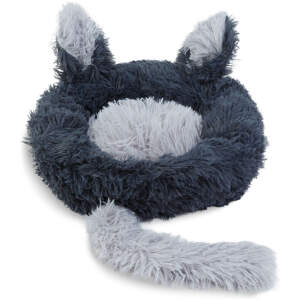 Afbeelding van Kattenbed - rond - 40 cm - zwart 1 Stuks [60044A] - 01 60044A web