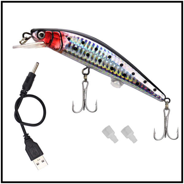 Afbeelding van Elektrisch LED-vislokmiddel - oplaadbaar - USB 1 Stuks [A0094] - 01 A0094