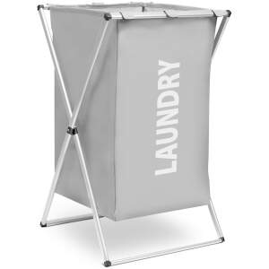 Afbeelding van Wasmand - stof, met opvouwbaar metalen frame - 37,5 x 38 x 57 cm 1 Stuks [BW2034A] - 01 BW2034A web