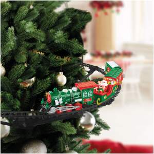 Afbeelding van Kerstboomtrein - speelt muziek, lichtjes - werkt op batterijen 1 Stuks [BW2042] - 01 BW2042 web