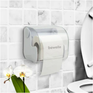 Afbeelding van Toiletrolhouder - wit - 145 x 130 x 123 mm - wit 1 Stuks [BW3019] - 01 BW3019 web