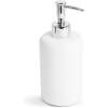 Afbeelding van Handzeepdispenser - mat wit / glanzend zilver 1 Stuks [BW3021A] - 01 BW3021A web