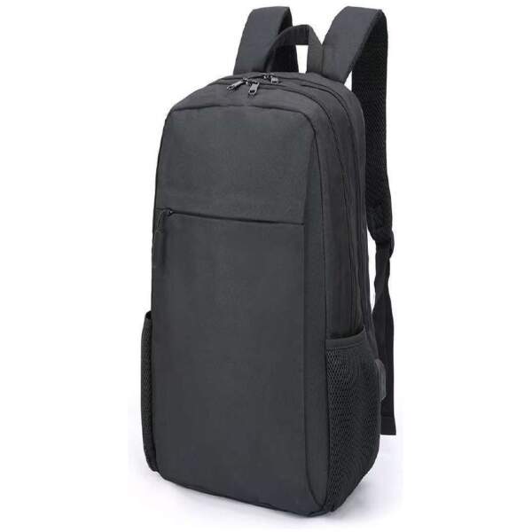 Afbeelding van Laptoprugzak met USB-poort – Zwart – 45 x 32 x 16 cm – Voor 15,6” laptops [BW3070] - 01 BW3070 web