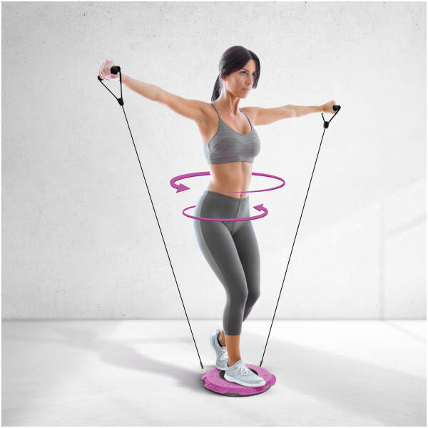Afbeelding van Twister fitnessschijf - met rubberen touw - 29 cm 1 Stuks [BW4005] - 01 BW4005 web