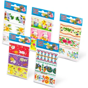 Afbeelding van Paasdecoratie - stickerset - 6 stuks / verpakking 1 Stuks [CMK-0212] - 01 CMK 0212 web